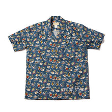 Load image into Gallery viewer, Bronson Classic Aloha Hula Dancer/Palm/Surfer Printing Hawaiian Shirts For Men