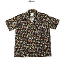 Load image into Gallery viewer, Bronson Classic Aloha Hula Dancer/Palm/Surfer Printing Hawaiian Shirts For Men