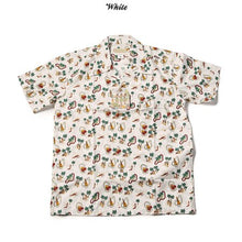 Load image into Gallery viewer, Bronson Classic Aloha Hula Dancer/Palm/Surfer Printing Hawaiian Shirts For Men