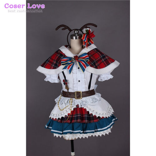 Aqours Lovelive Sunshine Sakurauchi Riko Christmas suit Cosplay costume Carnaval Halloween Costume