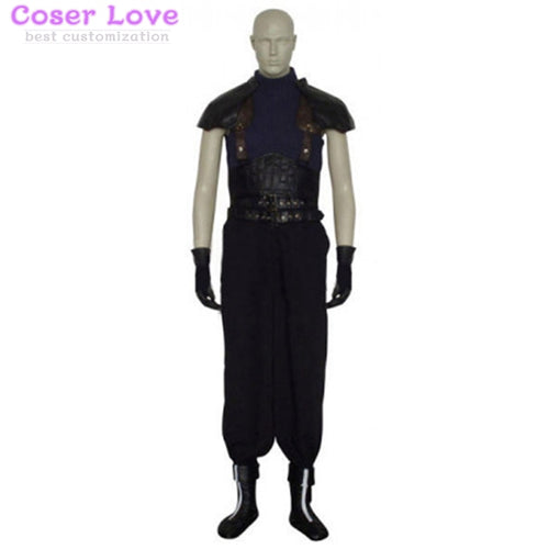 Final Fantasy VII Zack Fair Cosplay costuem Carnaval party Halloween Christmas Costume