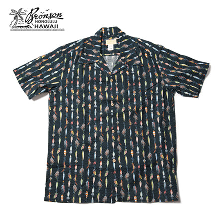 Bronson 40s Aloha Stylish Tropical Hawaiian Shirts Outdoor Beach Short Sleeve