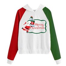 Load image into Gallery viewer, New Women Coats Christmas Blouses Ladies Sweatershirts Print Hooded Long Sleeves Sweatshirt Hooded Pullover Tops Outwear Shirts