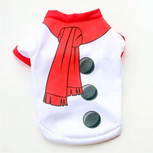 Load image into Gallery viewer, Christmas Pullover Hoodies Dog Clothes Pet Dog Cat Costume Cotton T-Shirt Casual Clothes XS S M L W8110