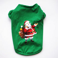 Load image into Gallery viewer, Christmas Pullover Hoodies Dog Clothes Pet Dog Cat Costume Cotton T-Shirt Casual Clothes XS S M L W8110
